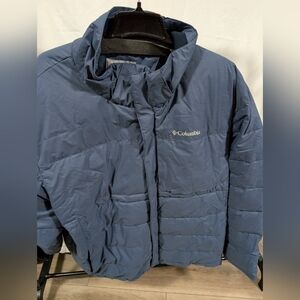 Men's Big & Tall Columbia Blue Puffer Jacket